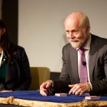 Entertained by the amazing Richard Turner.